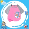 Áo Thun Doraemon Hồng Bé Gái 15-40kg Cotton 4 Chiều Thoáng Mát Giá 90k 6