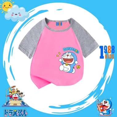 Áo Thun Doraemon Hồng Bé Gái 15-40kg Cotton 4 Chiều Thoáng Mát Giá 90k 6 Áo Thun Doraemon Hồng Bé Gái 15-40kg Cotton 4 Chiều Thoáng Mát Giá 90k 6