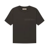 Áo thun Essentjals 2.022 logo nhung offblack - Giá ưu đãi 470.000đ, chất liệu mềm mại