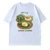 Áo Thun Form Rộng Peinn Collection Tết 26 In Mặt Trước Bánh Chưng Cotton Mềm Mịn 4