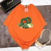 Áo Thun Form Rộng Unisex Thoáng Mát In Hình Bánh Chưng Dưa Hấu Tết 2.026 M-XXL 2