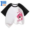 Áo Thun Gấu Dâu Bé Gái Cotton Thoáng Mát In Hình Lotso 15-40kg TE150 Giá 90.000