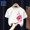 Áo Thun Gấu Dâu Bé Gái Cotton Thoáng Mát In Hình Lotso 15-40kg TE150 Giá 90.000 2