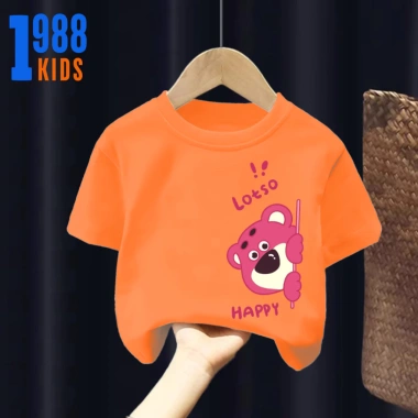 Áo Thun Gấu Dâu Bé Gái Cotton Thoáng Mát In Hình Lotso 15-40kg TE150 Giá 90.000 4 Áo Thun Gấu Dâu Bé Gái Cotton Thoáng Mát In Hình Lotso 15-40kg TE150 Giá 90.000 4