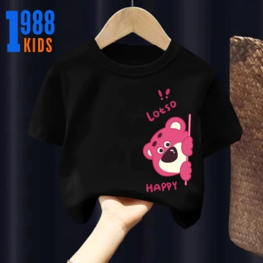 Áo Thun Gấu Dâu Bé Gái Cotton Thoáng Mát In Hình Lotso 15-40kg TE150 Giá 90.000 10 Áo Thun Gấu Dâu Bé Gái Cotton Thoáng Mát In Hình Lotso 15-40kg TE150 Giá 90.000 10