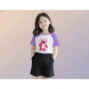 Áo thun Gấu Dâu Lotso cho Bé 15-40kg - Cotton thoáng mát, nhiều màu, giảm 20% TE151 8