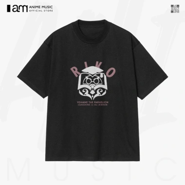 Áo thun Genjitsu No Yohane Sunshine Mirror RIKO Oversized Cotton - 220.000đ