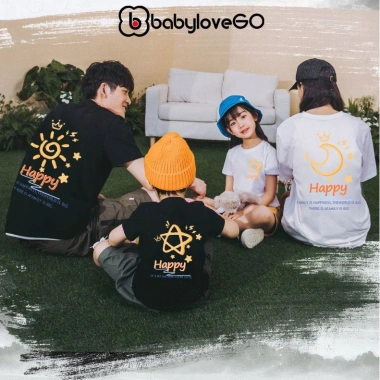 Áo thun gia đình BabyloveGO cổ tròn cotton mềm mịn, thoáng mát, basic - chỉ 89.000đ