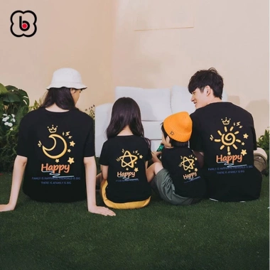 Áo thun gia đình BabyloveGO cổ tròn cotton mềm mịn, thoáng mát, basic - chỉ 89.000đ