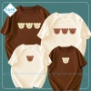 Áo thun gia đình Fami Style - Bố Mẹ Bé in gấu nhỏ cotton thấm hút mồ hôi, mát mẻ, 123.000₫ 2
