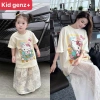 Áo thun gia đình Kitty Klome form xuông unisex cho mẹ và bé giá chỉ 175.000₫