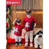 Áo thun gia đình ngựa nhũ unisex form xuông cho mẹ và bé Kid GenZ giảm giá 185.000