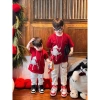Áo thun gia đình ngựa nhũ unisex form xuông cho mẹ và bé Kid GenZ giảm giá 185.000 5