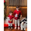 Áo thun gia đình ngựa nhũ unisex form xuông cho mẹ và bé Kid GenZ giảm giá 185.000 6