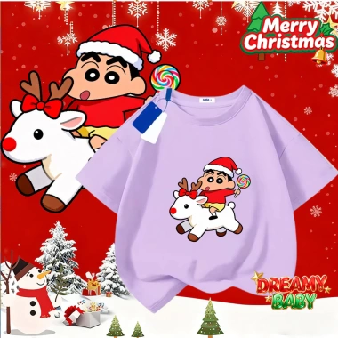 Áo thun Giáng sinh Dreamy Baby cho bé - Phiên bản giới hạn anime, giảm còn 85.999₫, COD TP.HCM