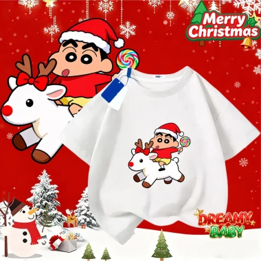 Áo thun Giáng sinh Dreamy Baby cho bé - Phiên bản giới hạn anime, giảm còn 85.999₫, COD TP.HCM