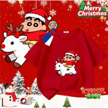 Áo thun Giáng sinh Dreamy Baby cho bé - Phiên bản giới hạn anime, giảm còn 85.999₫, COD TP.HCM