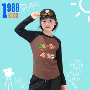 Áo thun giữ nhiệt dài tay bé gái Capybara đón Noel - Nhiều màu, thun borip thoáng khí, ấm áp, giá ưu đãi 78.500đ 7 Áo thun giữ nhiệt dài tay bé gái Capybara đón Noel - Nhiều màu, thun borip thoáng khí, ấm áp, giá ưu đãi 78.500đ 7