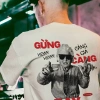Áo thun Gừng Càng Già Càng Bay Oversize 250GSM 100% Cotton - Vui Tươi 176k