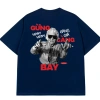 Áo thun Gừng Càng Già Càng Bay Oversize 250GSM 100% Cotton - Vui Tươi 176k 6
