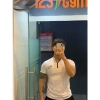 Áo Thun Gym Nam Cổ Trụ Ngắn Tay Form Ôm Body, Vải Thun Lạnh Co Dãn, Thể Thao, Giá Ưu Đãi 199k 6