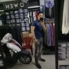 Áo Thun Gym Nam Cổ Trụ Ngắn Tay Form Ôm Body, Vải Thun Lạnh Co Dãn, Thể Thao, Giá Ưu Đãi 199k 8