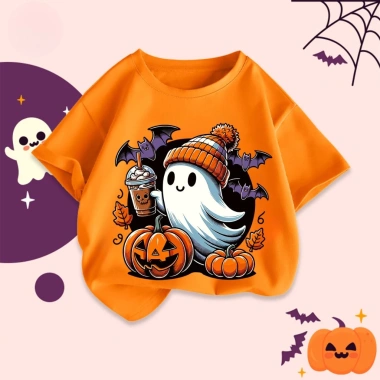Áo thun Halloween cho bé trai, bé gái - Hình độc đáo, giá ưu đãi 100k