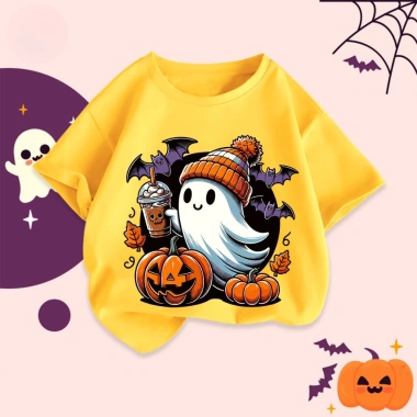 Áo thun Halloween cho bé trai, bé gái - Hình độc đáo, giá ưu đãi 100k 5 Áo thun Halloween cho bé trai, bé gái - Hình độc đáo, giá ưu đãi 100k 5