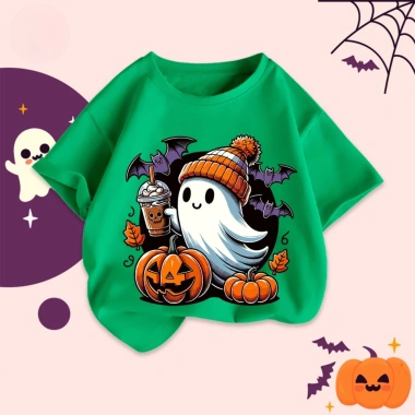 Áo thun Halloween cho bé trai, bé gái - Hình độc đáo, giá ưu đãi 100k