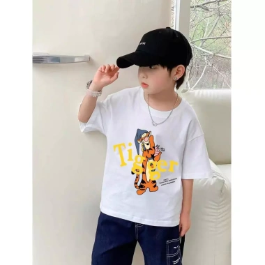 Áo Thun Hàn Quốc Bé Trai Mùa Hè Cỡ Lớn – Giá Chỉ 85.999₫, Thời Trang Trẻ Em
