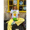 Áo Thun Happy Sunday Trái Cây Oversize Unisex RTOML - Giao Hàng 24h - 69.000 VNĐ 6