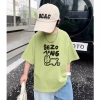 Áo Thun Hè Cho Bé - Phong Cách Hàn, Cotton 100%, Ngắn Tay, Giá 85.999đ Giảm Giá 4