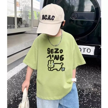 Áo Thun Hè Cho Bé - Phong Cách Hàn, Cotton 100%, Ngắn Tay, Giá 85.999đ Giảm Giá