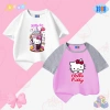 Áo thun Hello Kitty bé gái cotton 4 chiều thấm mồ hôi size 15‑40kg, chỉ 90.000 VND 5