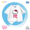 Áo thun Hello Kitty bé gái cotton 4 chiều thấm mồ hôi size 15‑40kg, chỉ 90.000 VND 6