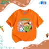 Áo thun hottrend Zootopia 2 cho bé trai, bé gái - màu đen, cam, cổ tròn, cotton co giãn 4 chiều, giá 90k 8