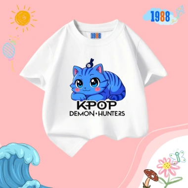 Áo thun Huntrix KPop Demon Hunters cực đáng yêu cho bé gái, nhiều màu, size 15-38kg, mã Hun01 6