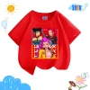 Áo thun Huntrix KPop Demon Hunters cực đáng yêu cho bé gái, nhiều màu, size 15-38kg, mã Hun01 8