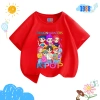 Áo thun Huntrix KPop Demon Hunters cực đáng yêu cho bé gái, nhiều màu, size 15-38kg, mã Hun01 9