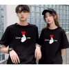 Áo thun I LOVE YOU unisex nam nữ cotton 100% - Giá chỉ 174.500 VND giảm mạnh 2