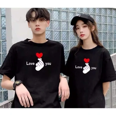 Áo thun I LOVE YOU unisex nam nữ cotton 100% - Giá chỉ 174.500 VND giảm mạnh