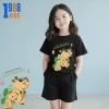 Áo thun in Capybara nhiều màu cho bé 15-38kg, áo phông bé trai bé gái, mã Capy 01 - Giá 90k 3
