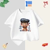 Áo thun in hình Natra đáng yêu cho bé trai, bé gái, cotton thoáng mát, mã 04, giảm còn 90k 5