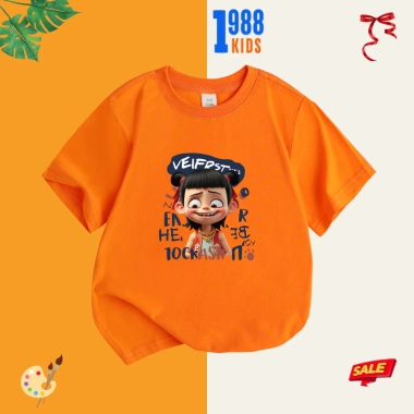 Áo thun in hình Natra đáng yêu cho bé trai, bé gái, cotton thoáng mát, mã 04, giảm còn 90k 6 Áo thun in hình Natra đáng yêu cho bé trai, bé gái, cotton thoáng mát, mã 04, giảm còn 90k 6