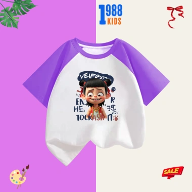 Áo thun in hình Natra đáng yêu cho bé trai, bé gái, cotton thoáng mát, mã 04, giảm còn 90k 8 Áo thun in hình Natra đáng yêu cho bé trai, bé gái, cotton thoáng mát, mã 04, giảm còn 90k 8