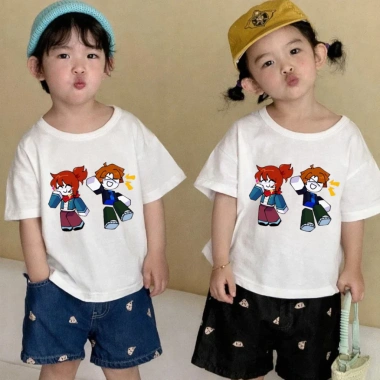 Áo thun in hình Tết 2.026 cho bé trai và bé gái, cotton mềm, size 9-34kg, 98.020đ 2