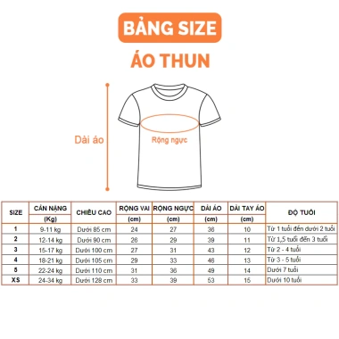 Áo thun in hình Tết 2.026 cho bé trai và bé gái, cotton mềm, size 9-34kg, 98.020đ 7