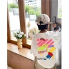 Áo Thun Kanak Baju In Graffiti Dễ Thương, Dáng Rộng, Nguyên Chất, Phù Hợp Mùa Hè - Giá 100.333 VND (Giảm từ 122.406 VND)