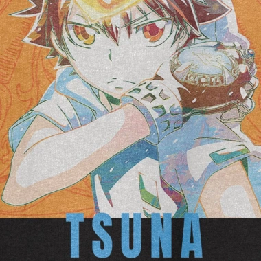 Áo thun Katekyo Hitman Reborn Tsuna Unisex 100% Cotton ngắn tay giá 220.000 VND 4