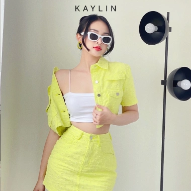 Áo thun KAYLIN croptop ống freesize N1.749 trẻ trung, giá chỉ 130k 3